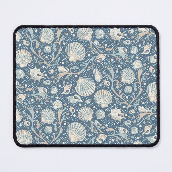 Item preview, Bohemian Seashells - Admiral Blue designed and sold by appleyards.
