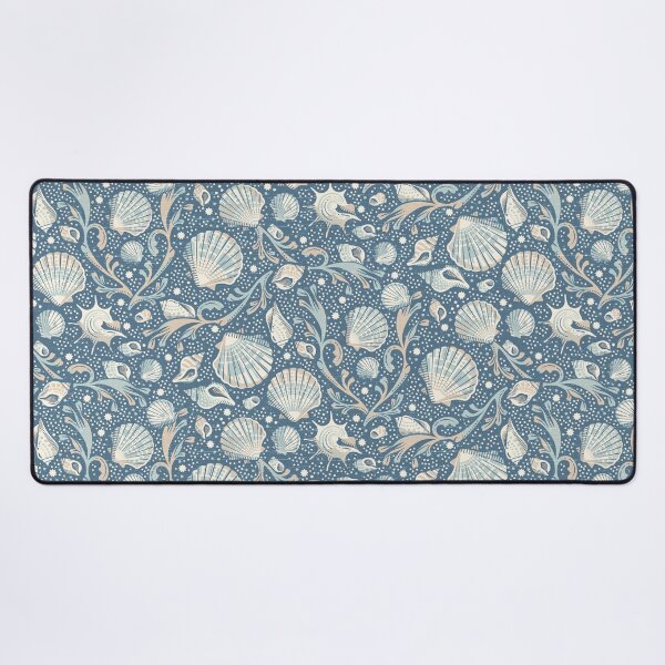 Item preview, Bohemian Seashells - Admiral Blue designed and sold by appleyards.