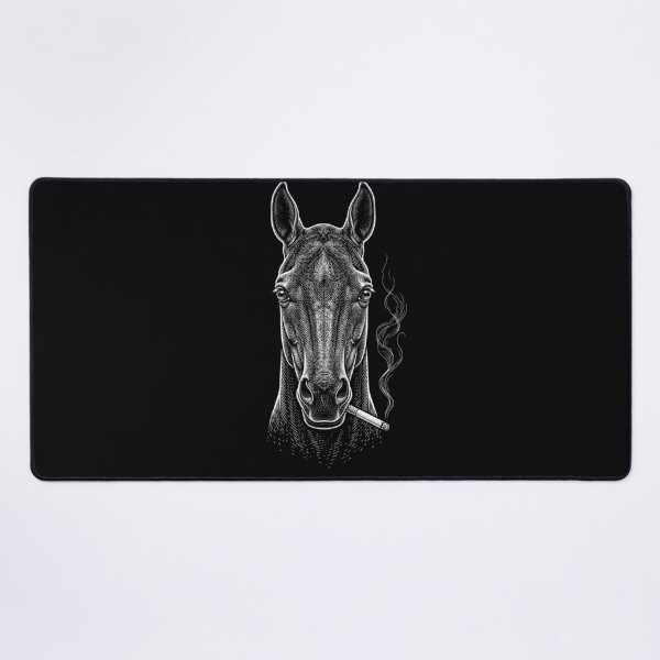Item preview, Funny Horse Smoking Meme Animal Lover designed and sold by DoodleTortle.