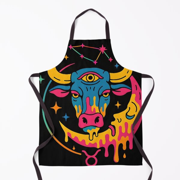 Item preview, Retro Taurus with third eye designed and sold by Karma&Tao.