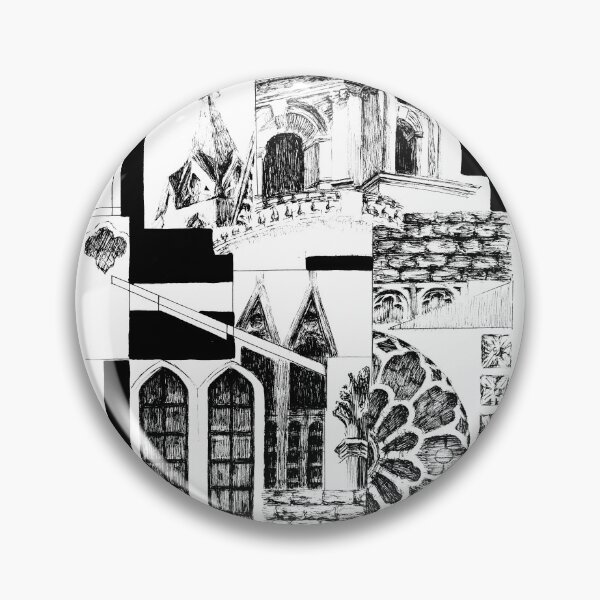 Item preview, Gothic Architecture Ink Study designed and sold by AlleAtelier.