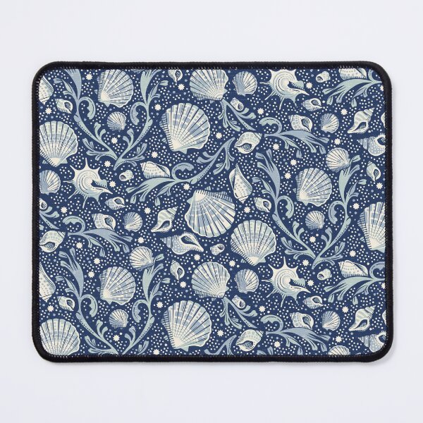 Item preview, Bohemian Seashells - Classic Navy designed and sold by appleyards.