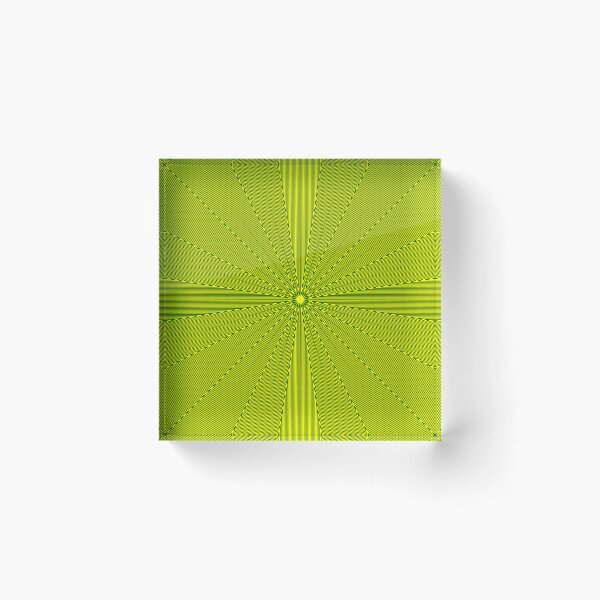 Item preview, Optical Geometry - Hyperbola (olive/butter) designed and sold by Optical Geometry by veganjackson.