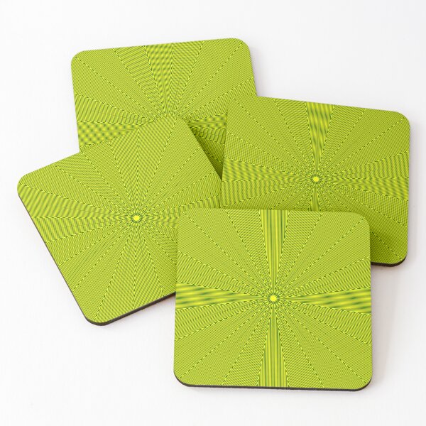 Item preview, Optical Geometry - Hyperbola (olive/butter) designed and sold by Optical Geometry by veganjackson.