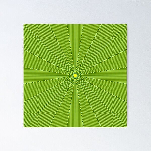 Item preview, Optical Geometry - Hyperbola (olive/butter) designed and sold by Optical Geometry by veganjackson.