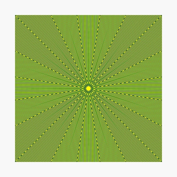 Item preview, Optical Geometry - Hyperbola (olive/butter) designed and sold by Optical Geometry by veganjackson.