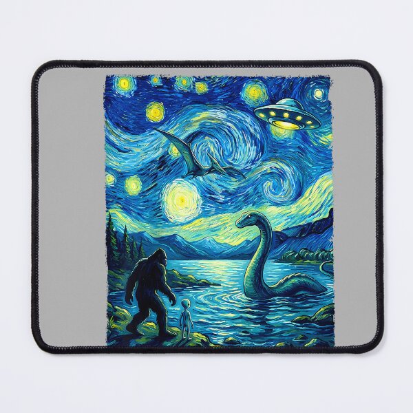 Item preview, Bigfoot Loch Ness Monster Alien UFO Funny for Men Women Kid designed and sold by GreggRoss.
