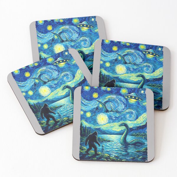 Item preview, Bigfoot Loch Ness Monster Alien UFO Funny for Men Women Kid designed and sold by GreggRoss.