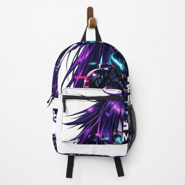 Item preview, SYSTEM ERROR Glitch Anime Girl Cyberpunk Waifu Neon RGB Streetwear Design designed and sold by OFFLINE FOREVER™ オフライン.