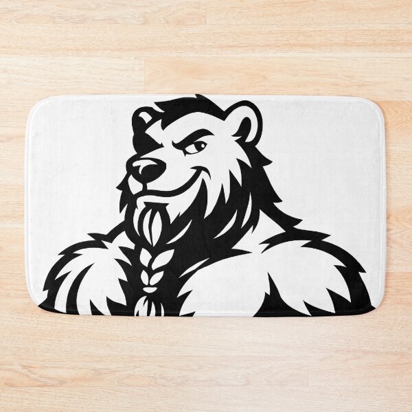 Item preview, Simple Anthro Furry Bear Bust designed and sold by BlueBullBazaar.