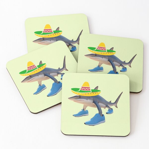 Item preview, Tralalero Tralala in a Cinco de Mayo Sombrero – Funny Fiesta Meme Character Art designed and sold by EmeraldeaArt.