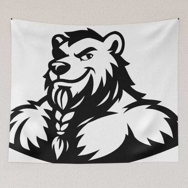 Item preview, Simple Anthro Furry Bear Bust designed and sold by BlueBullBazaar.