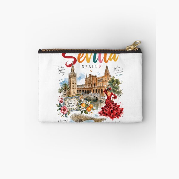 Item preview, Colorful Sevilla Vibes – Spain Travel Art designed and sold by Countries&Cities Shop.