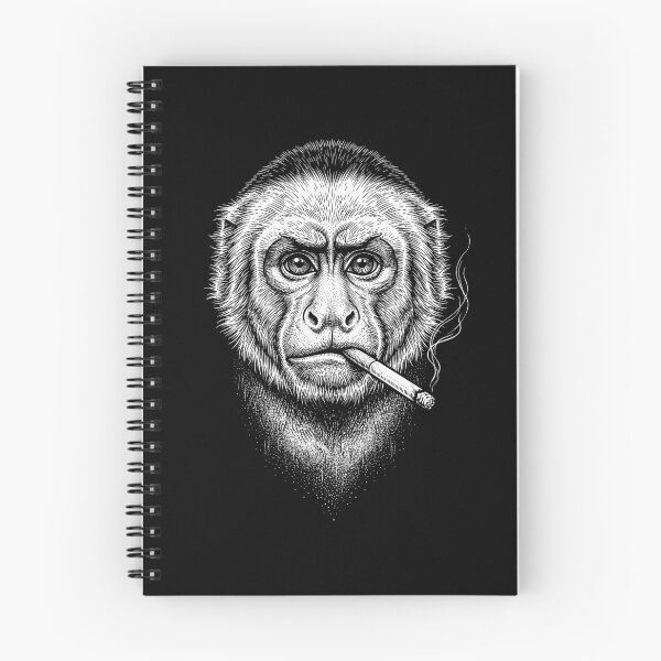 Item preview, Funny Monkey Smoking Meme Animal Lover designed and sold by DoodleTortle.