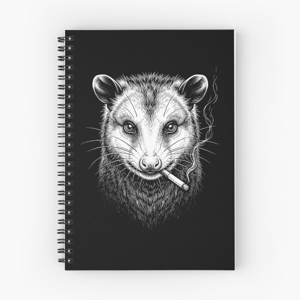Item preview, Funny Opossum Smoking Meme Animal Lover designed and sold by DoodleTortle.