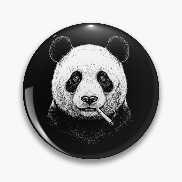 Item preview, Funny Panda Smoking Meme Animal Lover designed and sold by DoodleTortle.