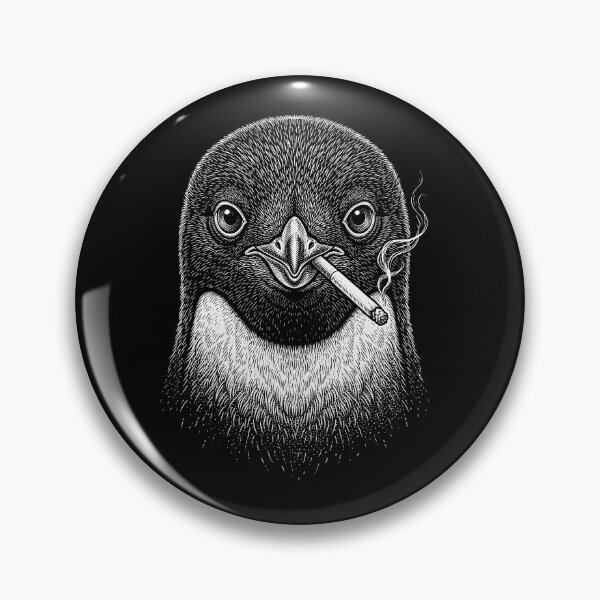 Item preview, Funny Penguin Smoking Meme Animal Lover designed and sold by DoodleTortle.