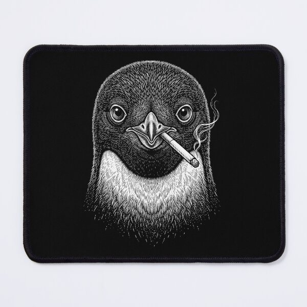 Item preview, Funny Penguin Smoking Meme Animal Lover designed and sold by DoodleTortle.