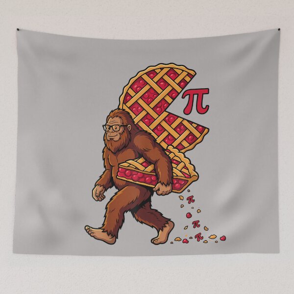 Item preview, Bigfoot Pi Day Funny Sasquatch 3.14 Math Pie Lover designed and sold by GreggRoss.