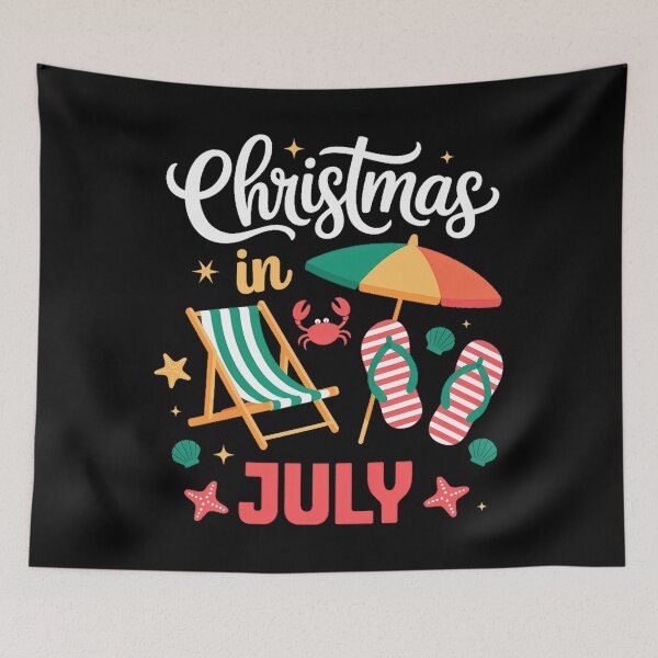 Item preview, Christmas In July Summer For Beach Lovers designed and sold by SapfireStuArt.