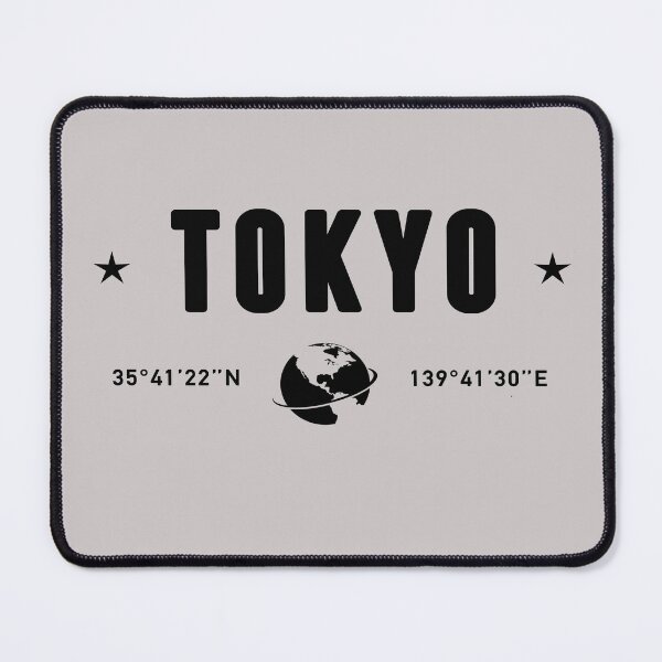 Item preview, Tokyo Japan Coordinates Globe Typography designed and sold by capricedefille.