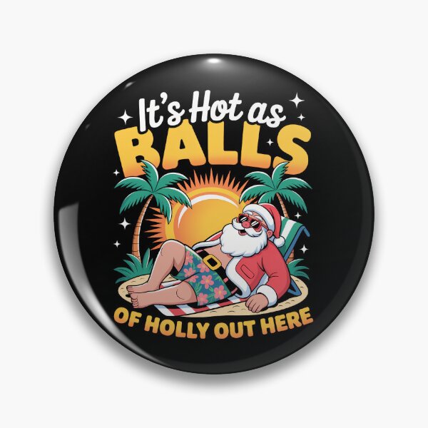 Item preview, Christmas in July Hawaii Santa Beach Summer Vacation designed and sold by SapfireStuArt.