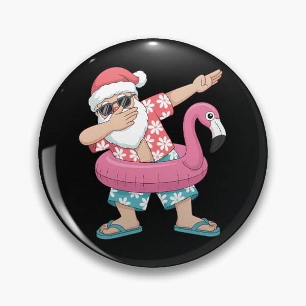 Item preview, Dabbing Santa Christmas in July Hawaiian Xmas Dab designed and sold by SapfireStuArt.