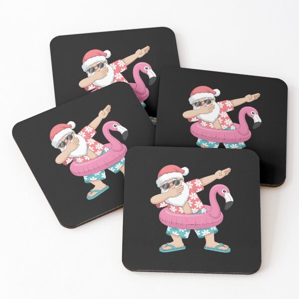 Artikelvorschau, Dabbing Santa Christmas in July Hawaiian Xmas Dab entworfen und verkauft von SapfireStuArt.