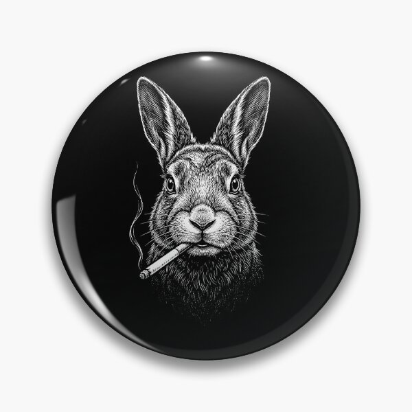 Item preview, Funny Rabbit Smoking Meme Animal Lover designed and sold by DoodleTortle.