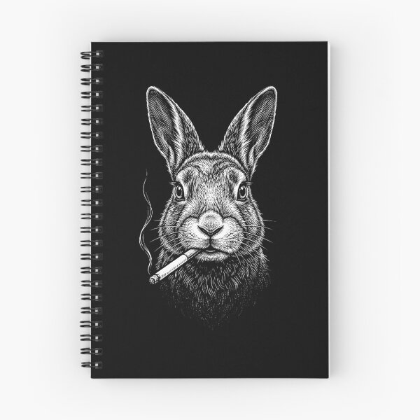 Item preview, Funny Rabbit Smoking Meme Animal Lover designed and sold by DoodleTortle.