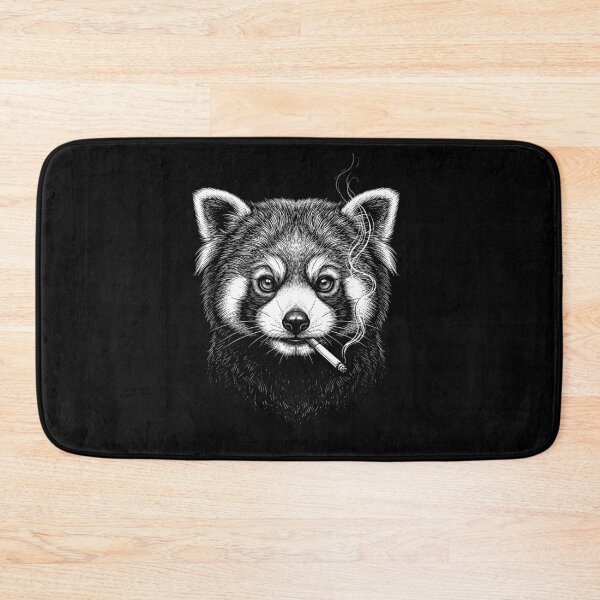 Item preview, Funny Red Panda Smoking Meme Animal Lover designed and sold by DoodleTortle.