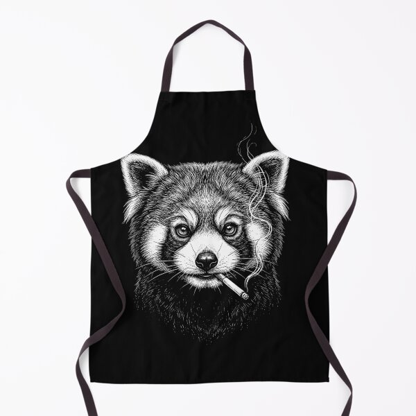 Item preview, Funny Red Panda Smoking Meme Animal Lover designed and sold by DoodleTortle.