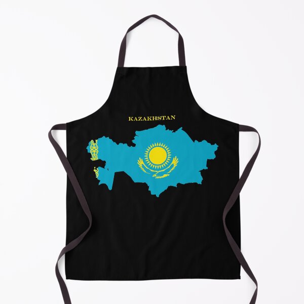 Item preview, Kazakhstan Map Flag Silhouette Central Asia Travel Pride Gift designed and sold by NTGUILTY.