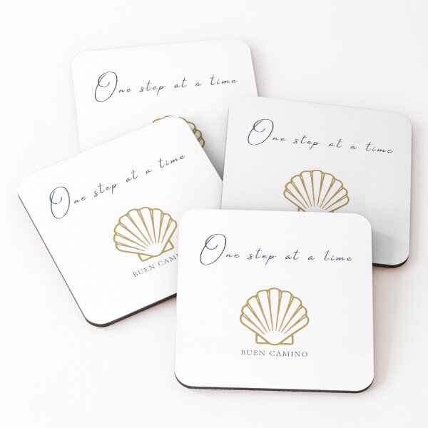 Item preview, One step at a time – Buen Camino | Camino de Santiago designed and sold by PilgrimsoulPT.