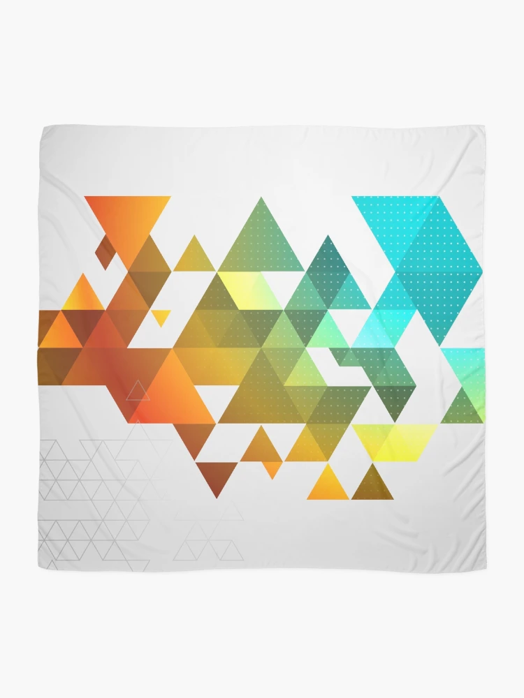 Thumbnail 2 of 3, Scarf, Triangular designed and sold by hyperite.