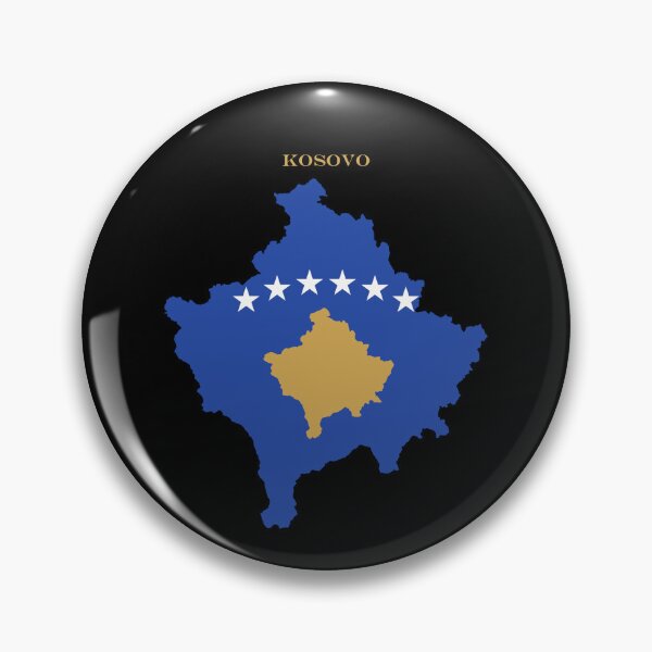 Item preview, Kosovo Map Flag Silhouette Europe Travel Pride Gift designed and sold by NTGUILTY.