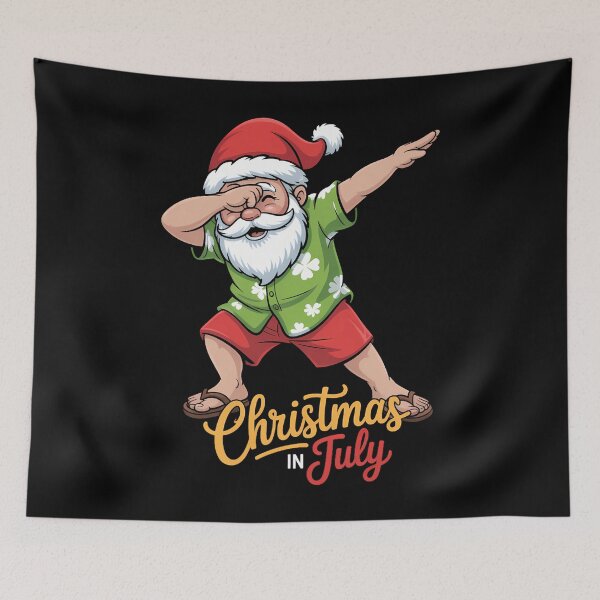 Item preview, Dabbing Santa Christmas In July designed and sold by SapfireStuArt.