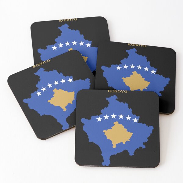 Item preview, Kosovo Map Flag Silhouette Europe Travel Pride Gift designed and sold by NTGUILTY.