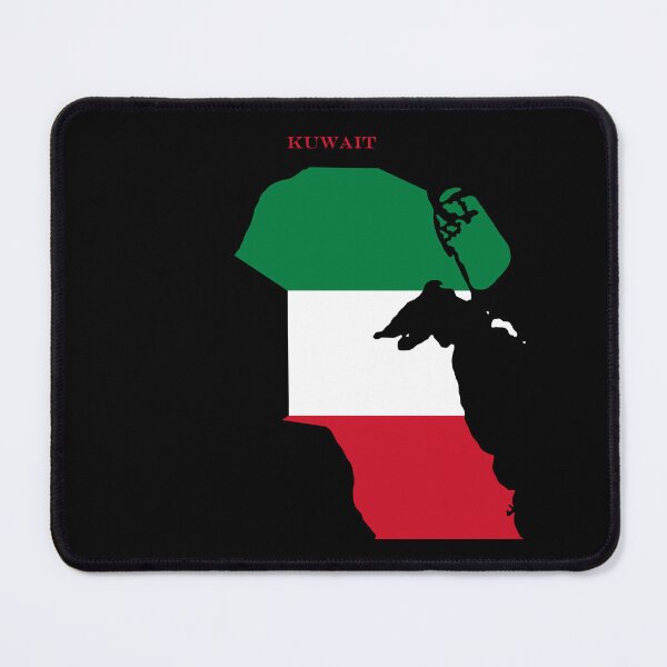 Item preview, Kuwait Map Flag Silhouette Middle East Travel Pride Gift designed and sold by NTGUILTY.
