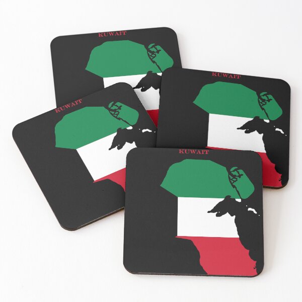 Item preview, Kuwait Map Flag Silhouette Middle East Travel Pride Gift designed and sold by NTGUILTY.