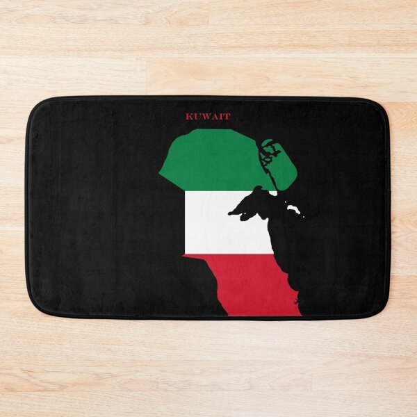 Item preview, Kuwait Map Flag Silhouette Middle East Travel Pride Gift designed and sold by NTGUILTY.