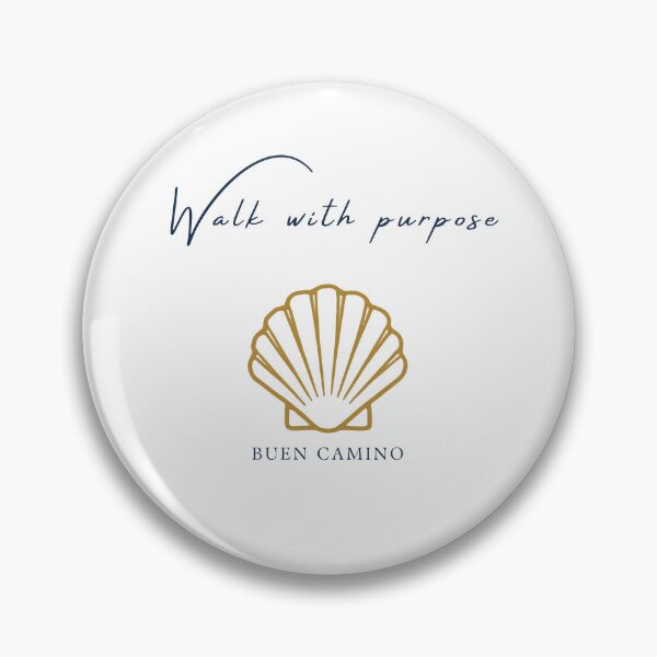 Item preview, Walk with purpose – Buen Camino | Camino de Santiago designed and sold by PilgrimsoulPT.