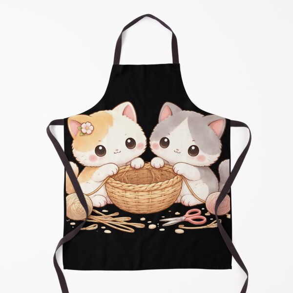Item preview, Basket Weaving - kawaii cat designed and sold by DamioPolArt.