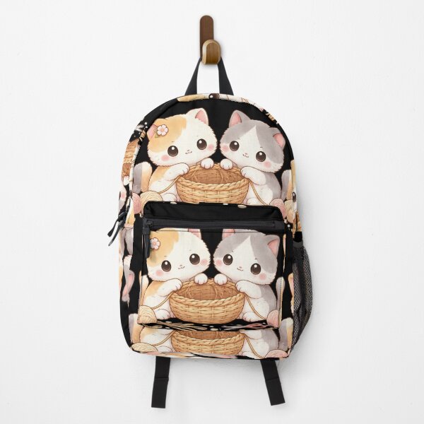 Item preview, Basket Weaving - kawaii cat designed and sold by DamioPolArt.