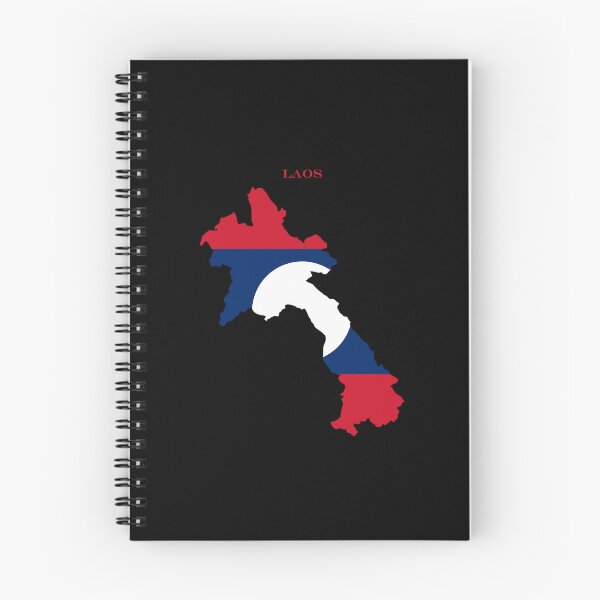 Item preview, Laos Map Flag Silhouette Asia Travel Pride Gift designed and sold by NTGUILTY.