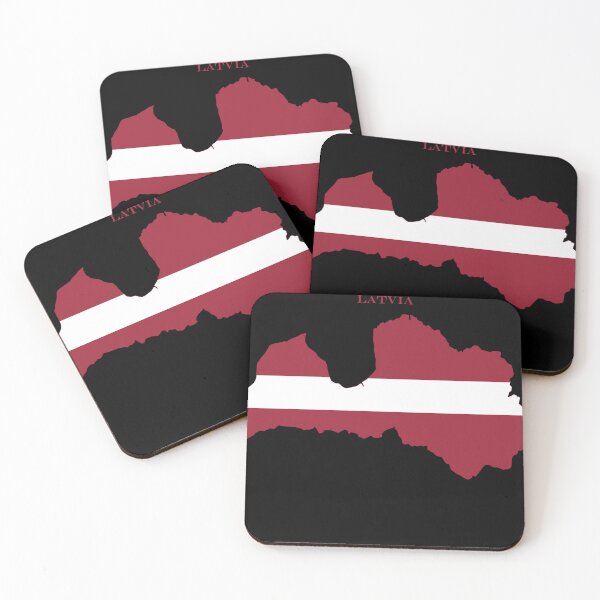 Item preview, Latvia Map Flag Silhouette Europe Travel Pride Gift designed and sold by NTGUILTY.