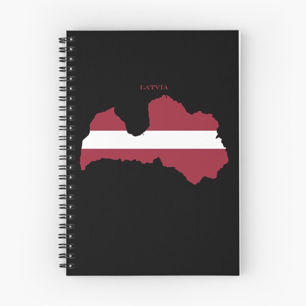 Item preview, Latvia Map Flag Silhouette Europe Travel Pride Gift designed and sold by NTGUILTY.