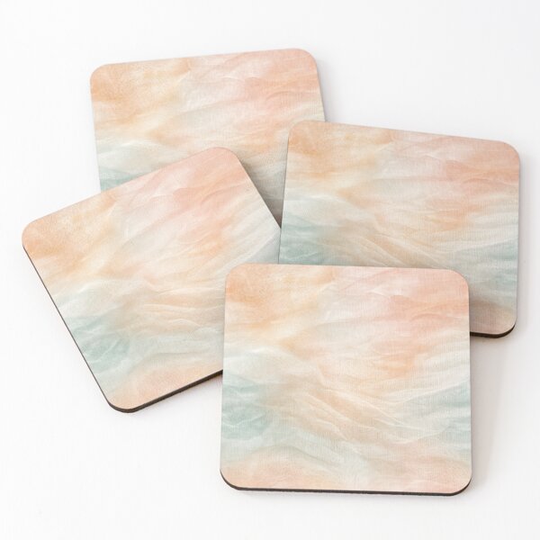 Item preview, Soft Seaside Muslin Gradient Textile Pattern designed and sold by frumixart.