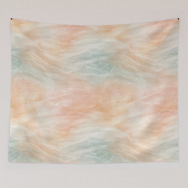 Item preview, Soft Seaside Muslin Gradient Textile Pattern designed and sold by frumixart.