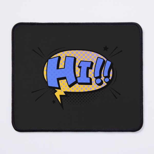 Item preview, HI! Colorful Pop Art Greeting designed and sold by The Best Designs.